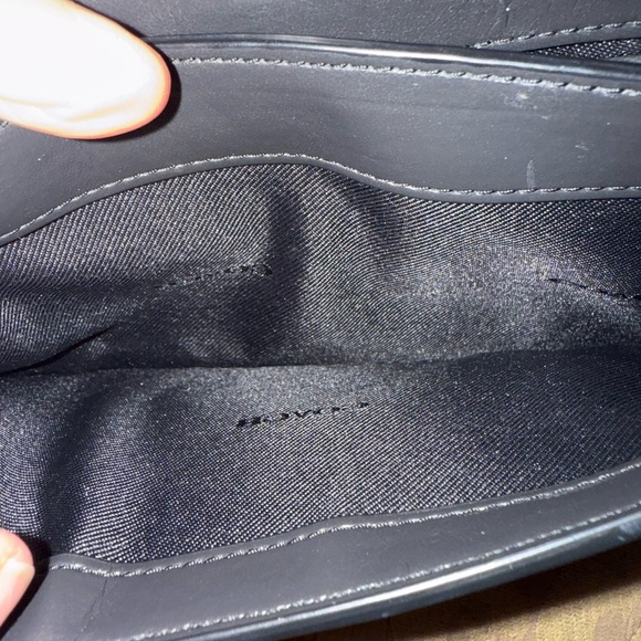 Coach Black Leather Swagger Flap Crossbody Bag - Picture 12 of 16